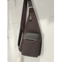 Holster en synthétique garni cuir marron "Francinel"