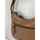 Sac porté travers en synthétique camel  -Francinel-