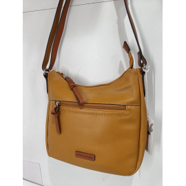 Sac porté travers en synthétiquerouge  -Francinel-