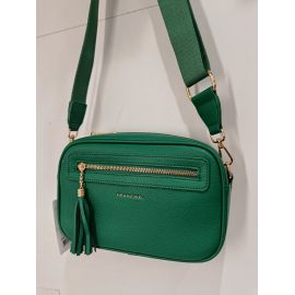 Sac porté travers en synthétique gris -Francinel-