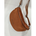 Sac banane en synthétique camel -Francinel-