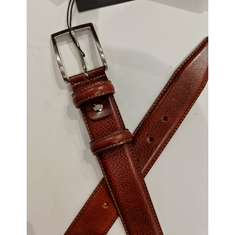 Ceinture en cuir camel"Manna"
