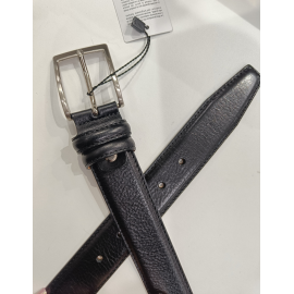 Ceinture en cuir noir"Manna"