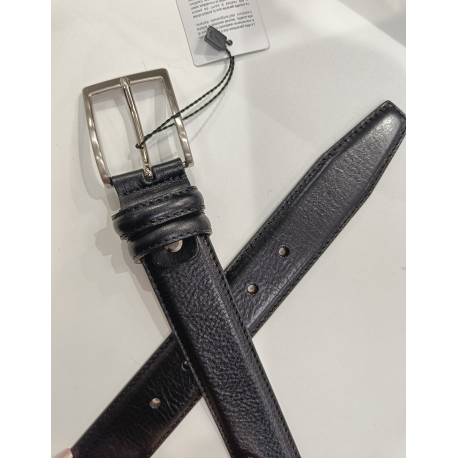 Ceinture en cuir noir"Manna"