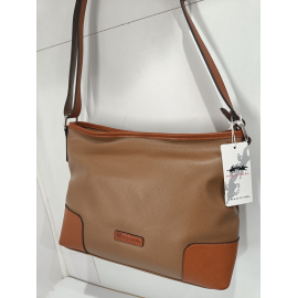 Sac en synthétique camel -Francinel-
