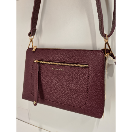 Sac en synthétique gris métallisé -Francinel-