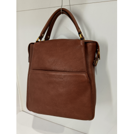 Sac a dos en cuir de vachette noir "Arthur et Aston"