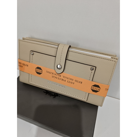 Compagnon en cuir vieux rose -Francinel-