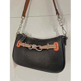 Sac en synthétique noir -Francinel-