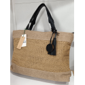 Grand sac en synthétique  finition noir-Mia Joy--