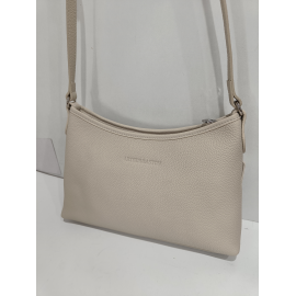 Sac porté travers en cuir caramel "Arthur et Aston"