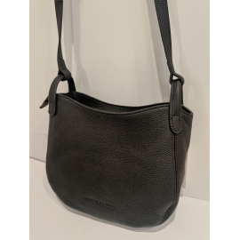 Sac porté travers en cuir beige "Arthur et Aston"