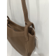 Sac porté travers en cuir caramel "Arthur et Aston"