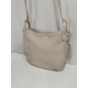 Sac porté travers en cuir taupe "Arthur et Aston"