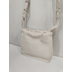 Sac porté travers en cuir beige "Arthur et Aston"