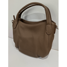 Sac porté main en cuir marine "Arthur et Aston"