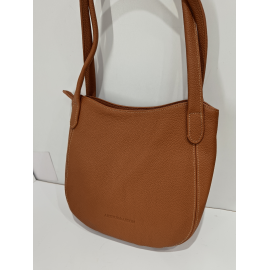 Sac porté épaule en cuir marine "Arthur et Aston"