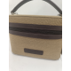 Sac en synthétique naturel et toile beige "Arthur et Aston"