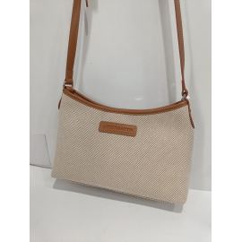 Sac en synthétique marine et toile beige "Arthur et Aston"