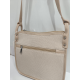 Sac en synthétique camel et toile beige "Arthur et Aston"