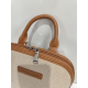 Sac a dos en synthétique marine et toile beige "Arthur et Aston"