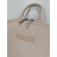 Sac a dos en synthétique camel et toile beige "Arthur et Aston"