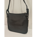 Sac en cuir noir "Arthur et Aston"