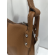 Sac en cuir taupe "Arthur et Aston"