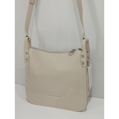 Sac en cuir caramel "Arthur et Aston"