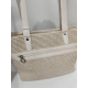 Sac en synthétique camel finition beige "Arthur et Aston"