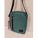 Sacoche en synthétique  turquoise "David William"