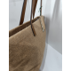 Sac en synthétique beige finition camel "Mia-Joy"