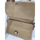 Sac en synthétique beige finition noir - Francinel-