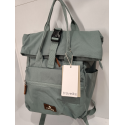 Petit sac à dos en toile vert "Travelite"
