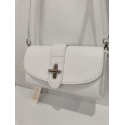 Sac  en cuir blanc "Francinel "