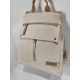 Sac à dos en synthétique taupe "Francinel"