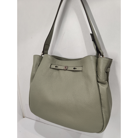 Sac  en cuir bordeaux "Francinel "