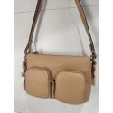 Sac en cuir camel clair "Francinel "