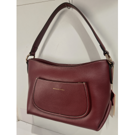 Sac en cuir noir "Francinel "