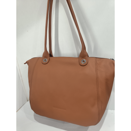 Sac en cuir noir "Arthur et Aston"