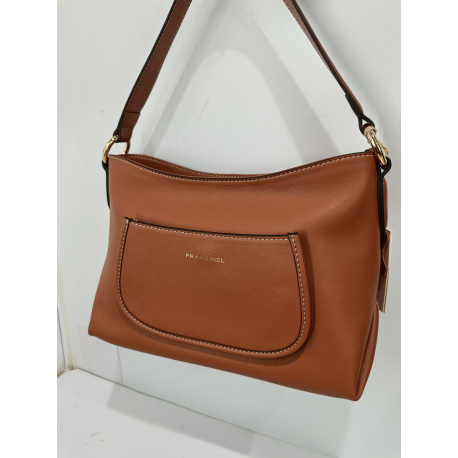 Sac en cuir bleu "Francinel "