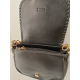Sac en synthétique beige finition noir - Francinel-