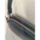 Petit sac en cuir noir "Francinel "