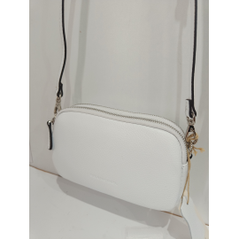 Petit sac en cuir beige "Francinel "