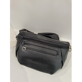 Sac banane en synthétique noir  -Francinel-