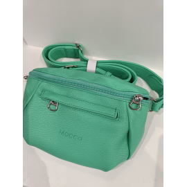 Sac banane en synthétique camel  -Mocca-