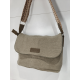 Sac en toile garni synthétique  gris - Mocca-