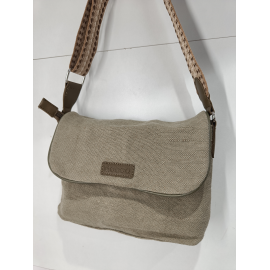 Sac en toile garni synthétique  gris - Mocca-