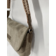 Sac en toile garni synthétique  gris - Mocca-