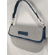 Sac en toile garni synthétique  gris - Mocca-